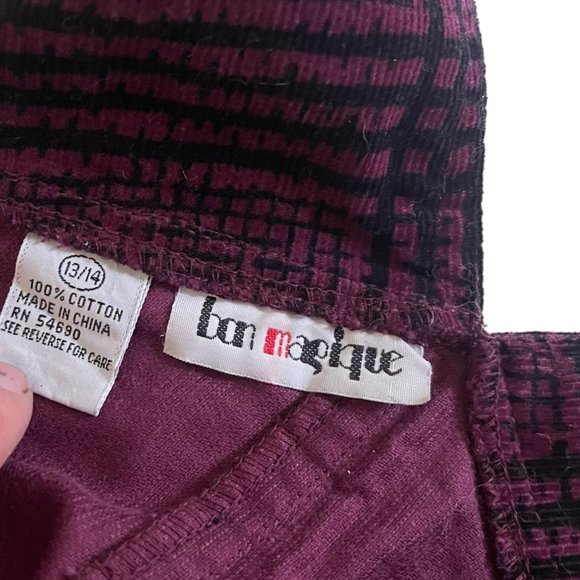 VTG Plaid Upcycled Overalls - Picture 4 of 4